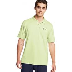 Elastane/Lycra/Spandex Polo Shirts Under Armour Performance Polo Shirt Green Mens