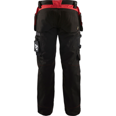 Red Work Pants Blåkläder Trousers 15551860 Cotton - Black/Red