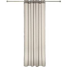 Sheer Curt Striped 140 x 240 Rings Grey