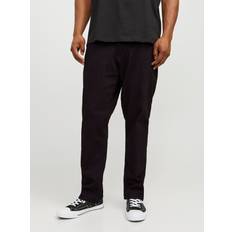 3XL - Herr Jeans Jack & Jones Plus Jjitim Jjoriginal Cb 816 Noos Pls Slim Straight Fit Svart 40/36