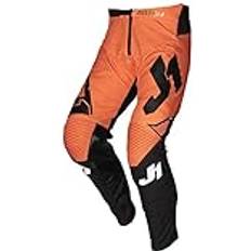 Motorradhosen Just1 Helmets J-FLEX PANTS Aria Black Orange TG