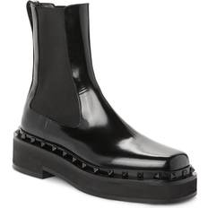 Valentino Garavani Dame Støvler Valentino Garavani Læder Ankelstøvler Aw22 - Sort