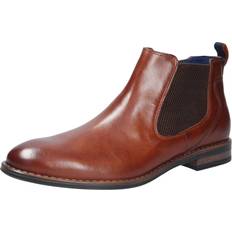 Bugatti Leather Chelsea Boots - Tan