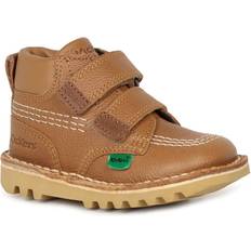 Velcro Boots Children's Shoes Kickers Infant Kick Hi Roll - Tan