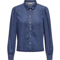 Tencel Blouses Only Western-Hemd aus Tencel-Denim