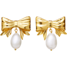 Maanesten Diana Earrings - Gold/Pearls