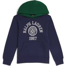 Ralph Lauren Ralph Lauren Kids Cotton Logo Hoodie (6-14 Years) blue