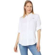 Columbia Women Shirts Columbia PFG Tamiami II Long-Sleeve Shirt for Ladies White