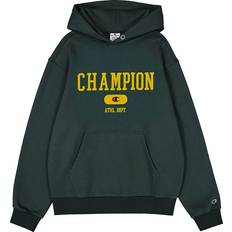 Champion Hoodies Champion Hoodie mit Label-Print in Dunkelgruen, Größe