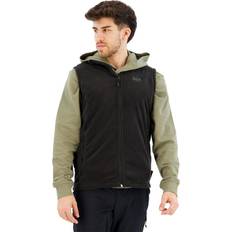 Grigio - Uomo Gilet Helly Hansen Smanicato Leggero In Pile Daybreaker - Black Nero