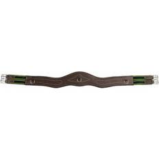 Girths HDR Contoured Leather Girth Havana