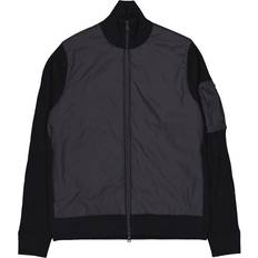 J.Lindeberg Outerwear J.Lindeberg Beck Knitted Hybrid Jacket - Black