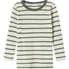 Merinould Bluser & Tunikaer Børnetøj Name It NMMWang merinould bluse Creme år/110