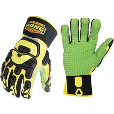 Green Work Gloves Ironclad IRONCLAD SDX2-HAD-03-M Impact Resistant Gloves, Sz M, Ylw/Grn, PR