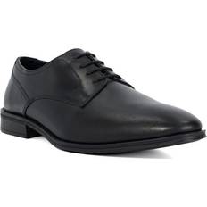 Dune London 'Satin' Leather Derbies Black