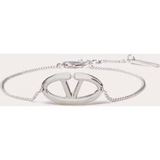 Valentino Garavani VLOGO THE BOLD EDITION METAL BRACELET Man PALLADIUM UNI