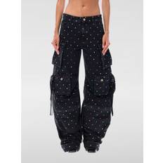 Multicolor Pantalones vaqueros The Attico Jeans Woman Black