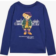 Ragazzo - S Bluse e Tuniche Maglietta Polo Bear a Maniche Lunghe - Blue