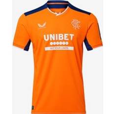 Baseball Game Jerseys Castore Rangers 23 Third Shirt Orange
