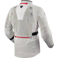 Argent Blousons de moto Rev'it! Levante H2O Argent Blouson Taille