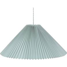 Blue Pendant Lamps ValueLights Akira Blue Pleated Shaded 113 x 53 x 53 cm Pendant Lamp