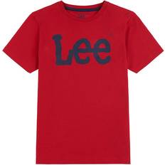 Lee Wobbly Graphic T-shirt - Red