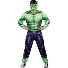 Jazwares Adult Marvel Hulk Qualux Costume Marvel Costumes