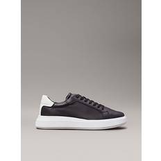 Calvin Klein Leather Trainers Black