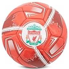 Hy-Pro Hy-Pro Offiziell lizenzierter Liverpool FC Fußball, Größe 1, Turbinen-Design, Liverpool-Merchandise, Training, Match, Sammlerstück für Kinder und Erwachsene