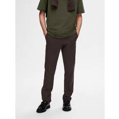 Brun - Chinos - Herre Bukser Selected 175 Slim Fit Flex Chinos Brun