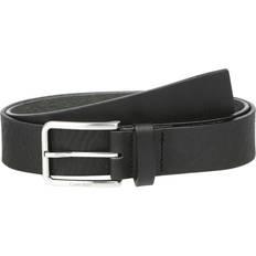 Calvin Klein Belts Calvin Klein Warmth Oiled Grain Leather Belt Black