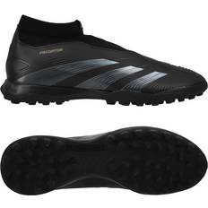 adidas Predator League Laceless Turf - Core Black / Carbon / Gold Metallic