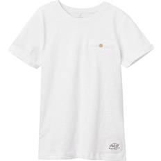 Name It Enfärgade T-shirts Name It Bright White Vincent T-Shirt Noos 116