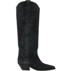 Isabel Marant Stivali Isabel Marant Denvee Suede Boot - Black