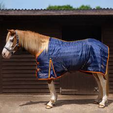 6'9 Horse Rugs Gallop Equestrian Trojan Standard Stable Rug in Blue, 6FT3, 210 Denier Fabric Charlies