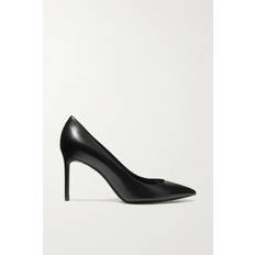 Saint Laurent Heels & Pumps Saint Laurent SAINT LAURENT Anja Leather Pumps Black IT41