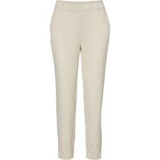 Vero Moda Men Trousers & Shorts Vero Moda Vmmaya Mid Waist Trousers - Ecru