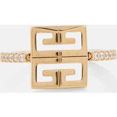 Givenchy 4G SwarovskiÂ crystal-embellished ring gold (P)