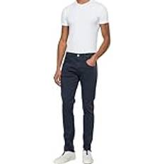 Jeans Replay Herren Jeans Anbass Slim-Fit Hyperflex Colour X-Lite mit Stretch, Blau (Blue 010-2) 30L