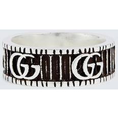 Gucci Ringar Gucci Double Marmont ring silver (Q 1/2)