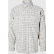 Herren - Leder Hemden Selected Twill Overshirt