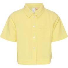 Vero Moda Dame Skjorter Vero Moda Girl Skjorte VmHart Lemon Zest Girl år (152) Skjorte K/Æ