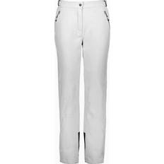 Antivento Pantaloni & Shorts CMP Donna Pantaloni da sci Stretch a 4 vie - Bianco