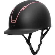 Swing Ridesport Swing H22 Shine Ridehjelm - Mat Sort/Rosegold