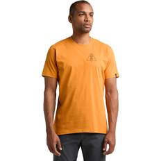 Haglöfs Men T-shirts Haglöfs Outsider By Nature Print Tee Men Desert Yellow