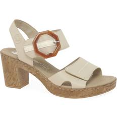 Rieker Wit Sandalen Rieker Sandalet - Beige