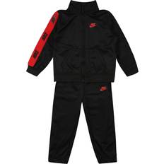 92/98 Abbigliamento per bambini LOGO Tracksuit Set - Nero/Rosso