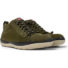 Hombre - Verde Botines de Tobillo Camper Peu Pista Ankle boots for Men Green, 5.5, Suede