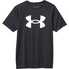 Under Armour Kinderbekleidung Under Armour Boys Tech Big Logo Short Sleeve T-Shirt Youth Extra 160-170CM, Colour: Black