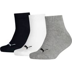 Puma Calzini Puma Confezione da 3 Vestibilità Confortevole - Grigio/Bianco/Nero